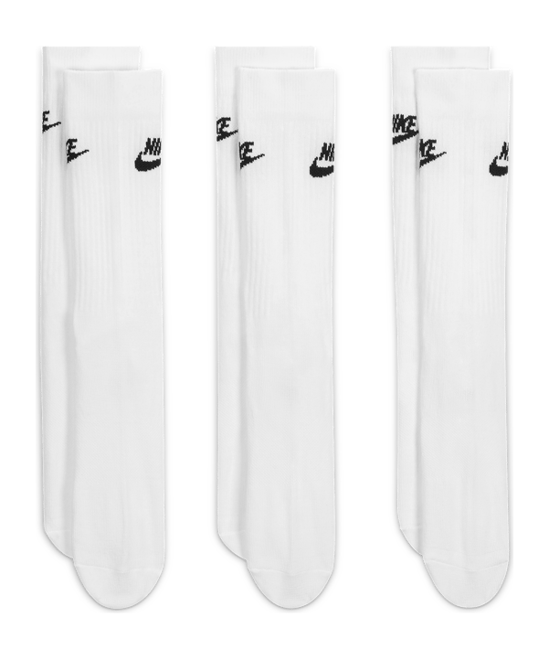Nike Everyday Essential Crew Socken 3er Pack F100 - weiss
