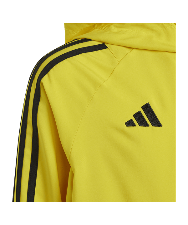 adidas Tiro 24 Windbreaker Kids Gelb Weiss | - gelb