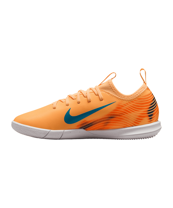 Nike Jr Air Zoom Mercurial Vapor XVI Academy IN Kylian Mbappe Signature Kids Orange F801 - orange