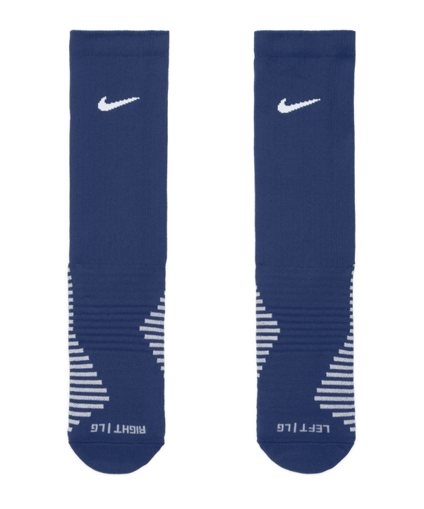 Nike Strike Crew Socken Blau Weiss F410 - blau