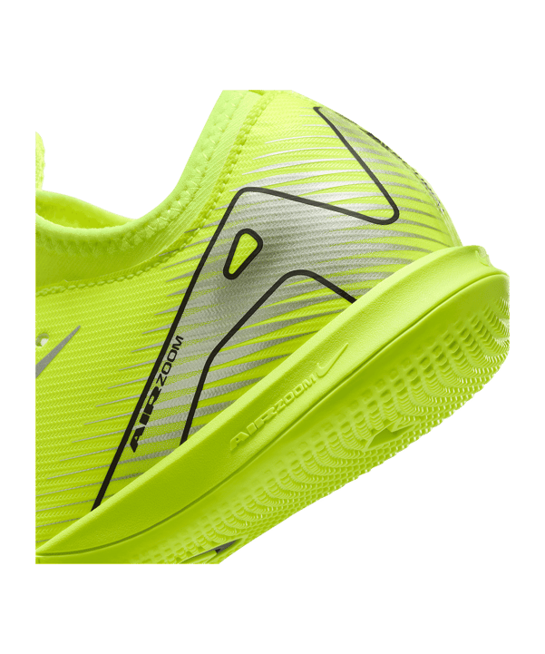 Nike Jr Air Zoom Mercurial Vapor XVI Academy IN Mad Voltage Kids Gelb Schwarz F700 - gelb