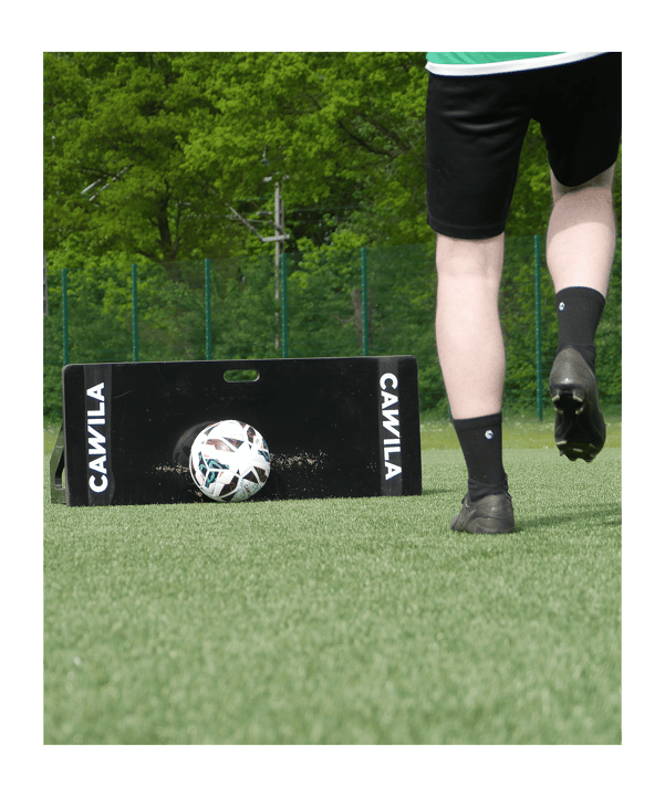 Cawila ACADEMY Prallwand 100x40cm Schwarz - schwarz