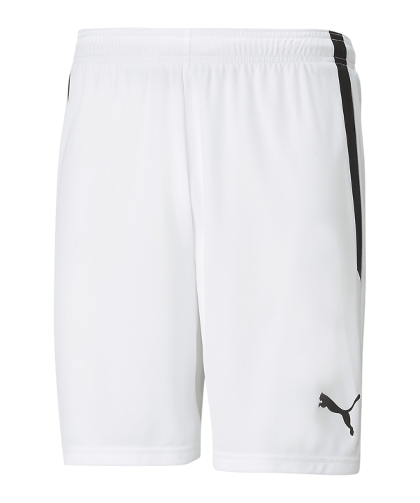 PUMA teamLIGA Short Weiss Schwarz F04