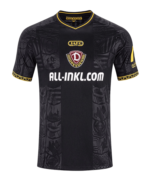 JAKO Dynamo Dresden Trikot 3rd 2026/2027 Schwarz F800 - schwarz