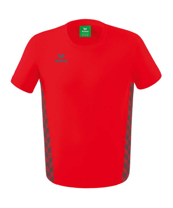 Erima Team Essential T-Shirt Kids Rot Grau 