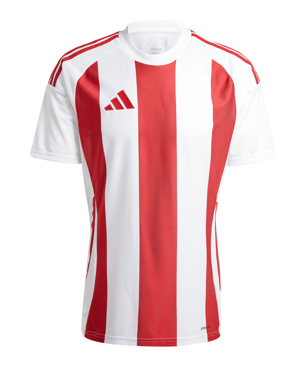 adidas Striped 24 Trikot Weiss Rot