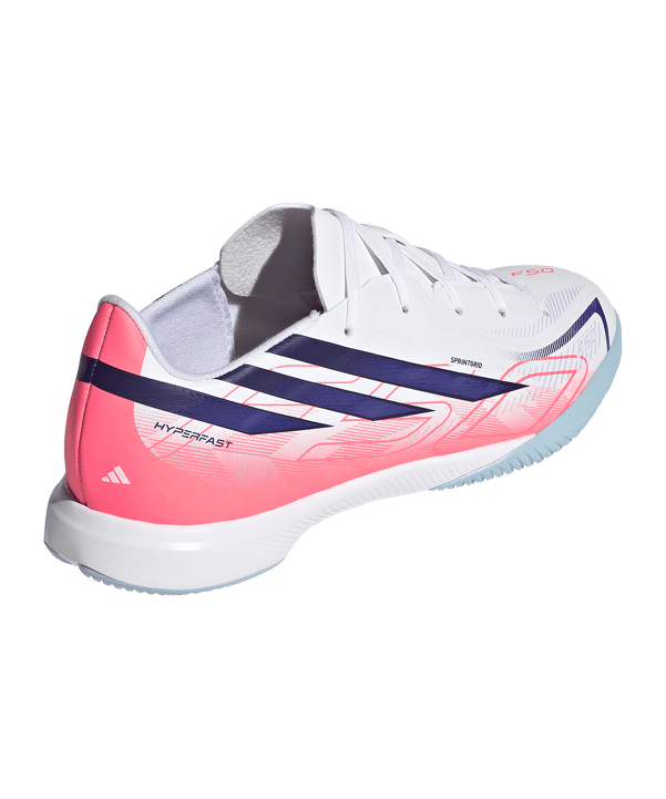 adidas F50 Hyperfast League IN Kinder Weiß - weiss