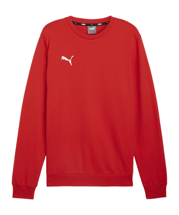 PUMA teamGOAL Casuals Sweatshirt Rot F01
