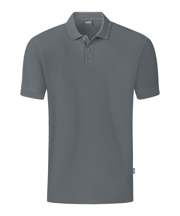 Jako Organic Polo Shirt Kids Grau F840