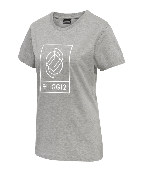 Hummel hmlGG12 T-Shirt Damen Grau F2006 - grau