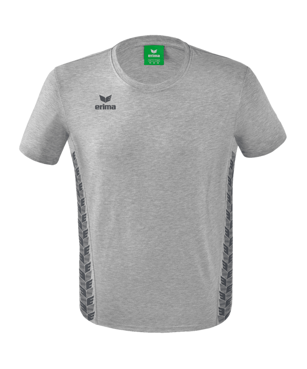 Erima Team Essential T-Shirt Kids Hellgrau Grau 