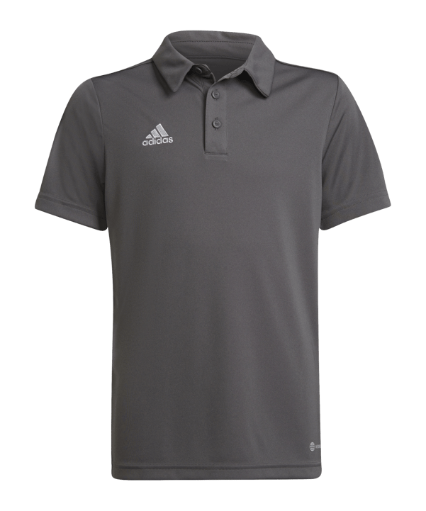 adidas Entrada 22 Poloshirt Kids Grau