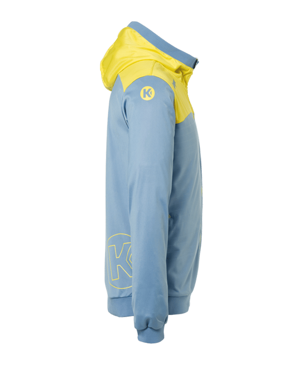 Kempa Emotion 2.0 Kapuzenjacke Hellblau Gelb F14 - blau