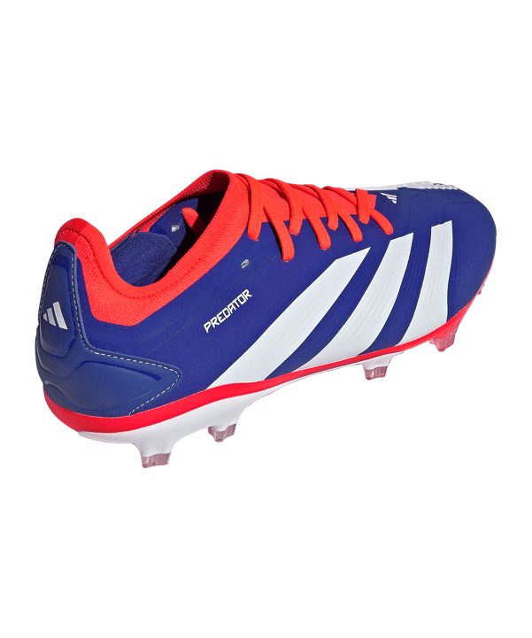adidas Predator Pro FG Advancement Weiss Rot - weiss