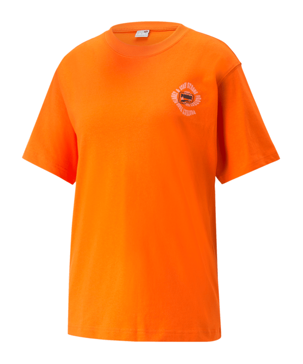 PUMA DOWNTOWN Relaxed Graphic T-Shirt Damen F23