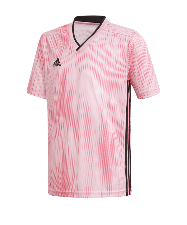adidas Tiro 19 Trikot kurzarm Kids Pink Schwarz