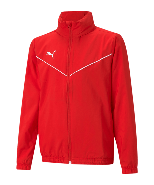 PUMA teamRISE Allwetterjacke Kids Rot F01