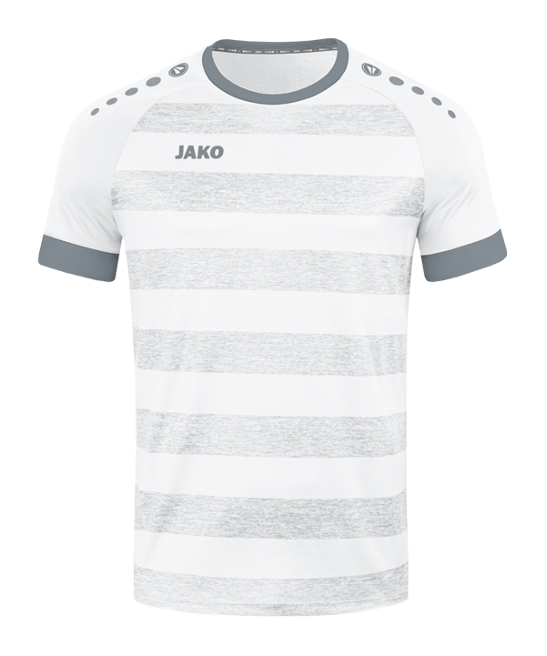 JAKO Celtic Melange KA Trikot Weiss Grau F003