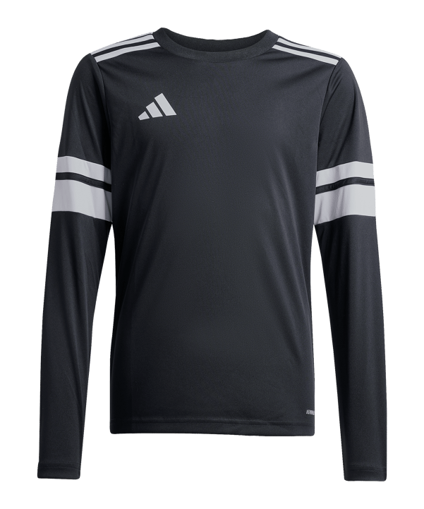 adidas Squadra 25 Trikot Langarm Kids Schwarz