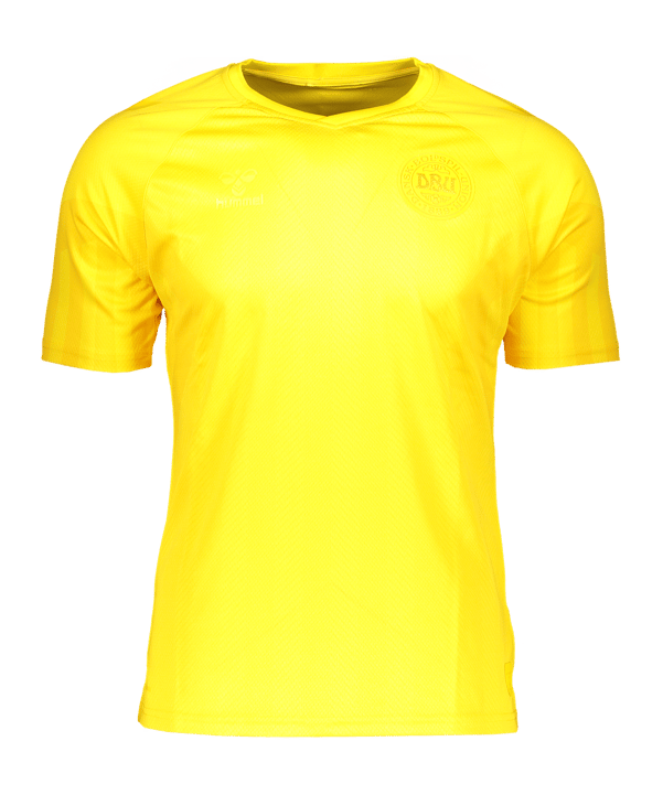 Hummel DBU Dänemark Torwarttrikot WM 2022 Kids Gelb F5001 - gelb