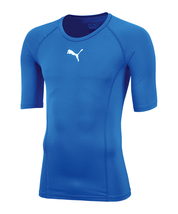 PUMA LIGA Baselayer Shortsleeve Blau F02