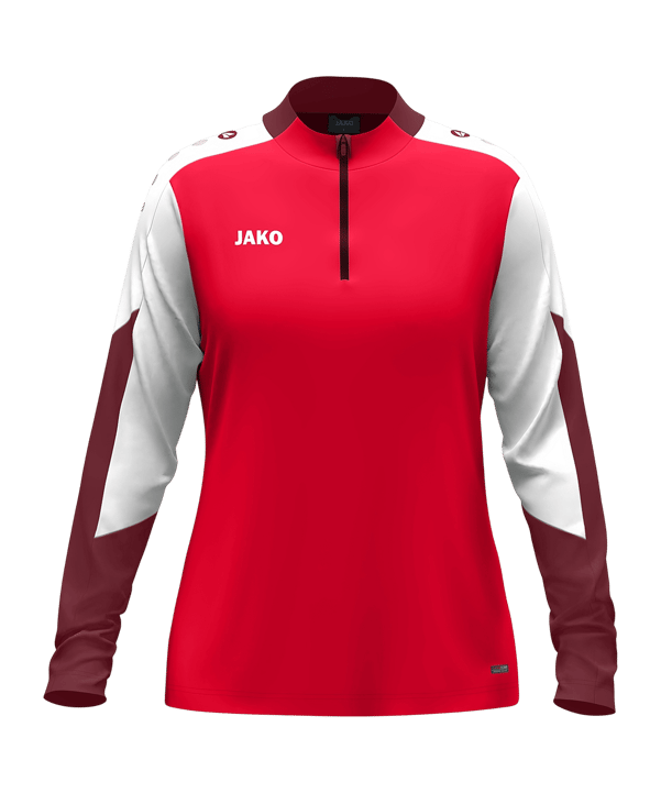 JAKO Dynamic Zip Sweatshirt Damen Rot F114 