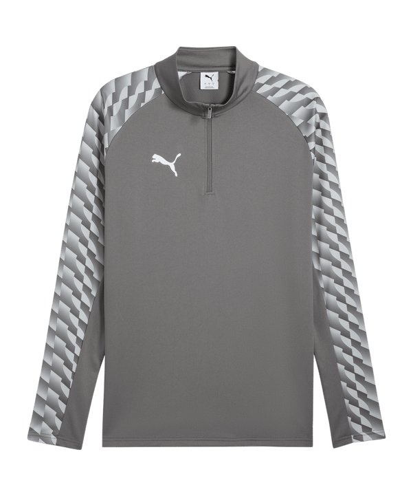 PUMA teamLIGA26 Training 1/4 Zip Top Grau F13 