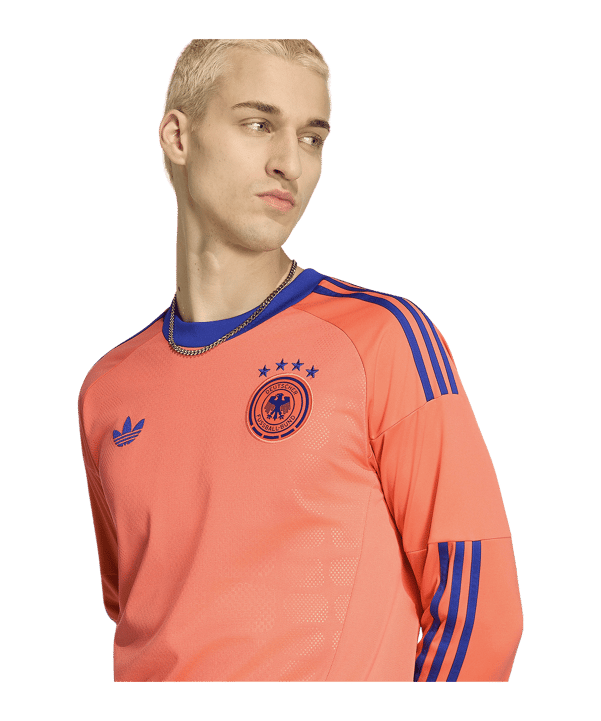 adidas DFB Deutschland Torwarttrikot Langarm Away |  WM 2026 Orange - orange