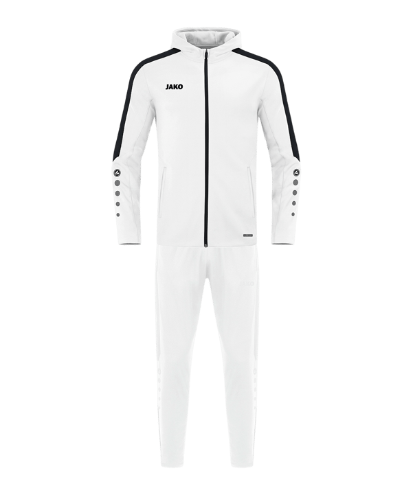 JAKO Power Trainingsanzug Weiß F0 