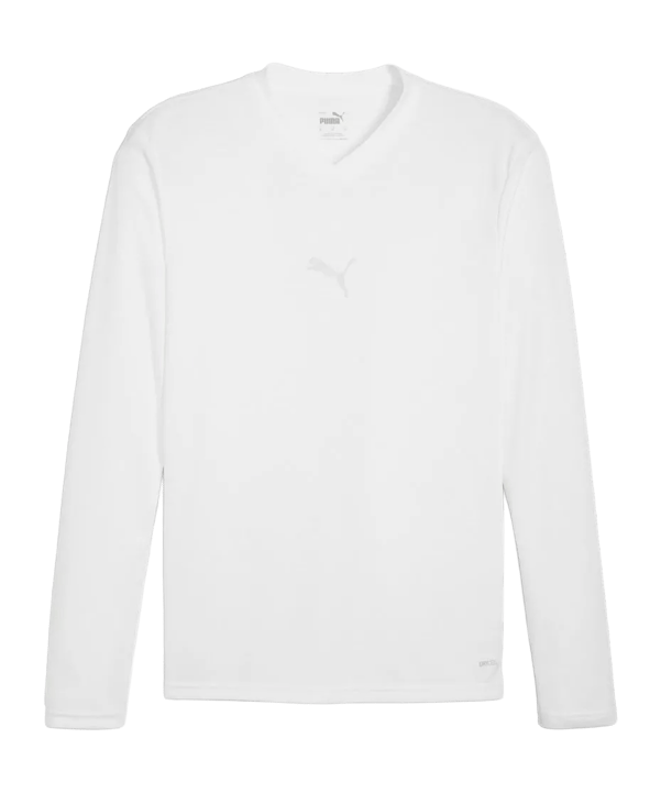 PUMA teamGOAL Baselayer Longsleeve Weiß F04 - weiss