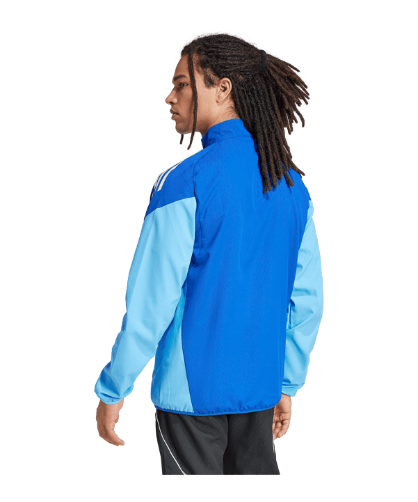 adidas Tiro 25 Competition Präsentationsjacke Blau | - blau