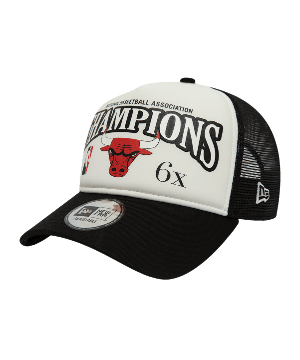 New Era Chicago Bulls Trucker Cap Schwarz