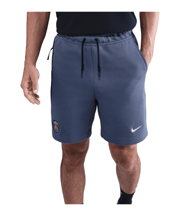 Nike Paris Saint-Germain Tech Fleece Short Blau F491 - blau
