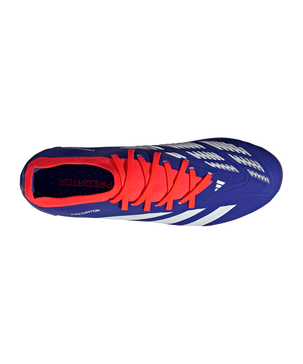 adidas Predator Pro FG Advancement Weiss Rot - weiss