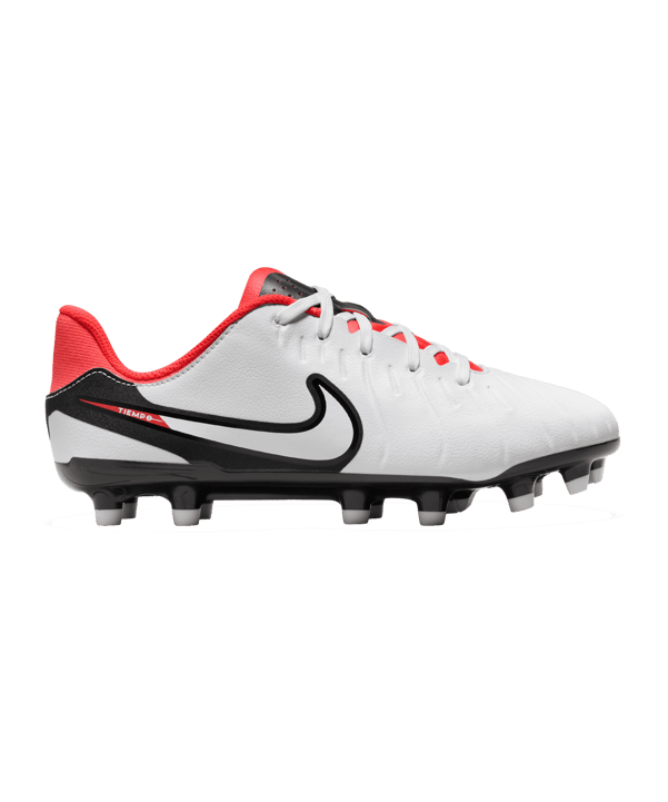 Nike Jr Tiempo Legend X Academy FG/MG Ready Kids Weiss Schwarz Rot F100 - weiss