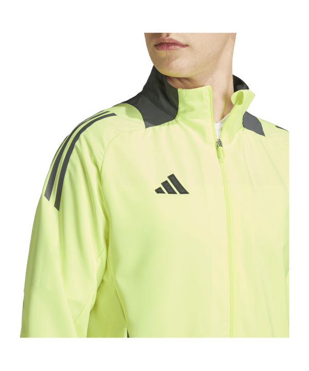adidas Tiro 24 Competition Präsentationsjacke Gelb - gelb