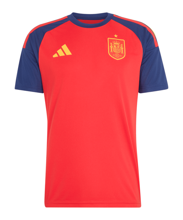 adidas FEF Spanien Fan Trikot Home WM 2026 Rot - rot