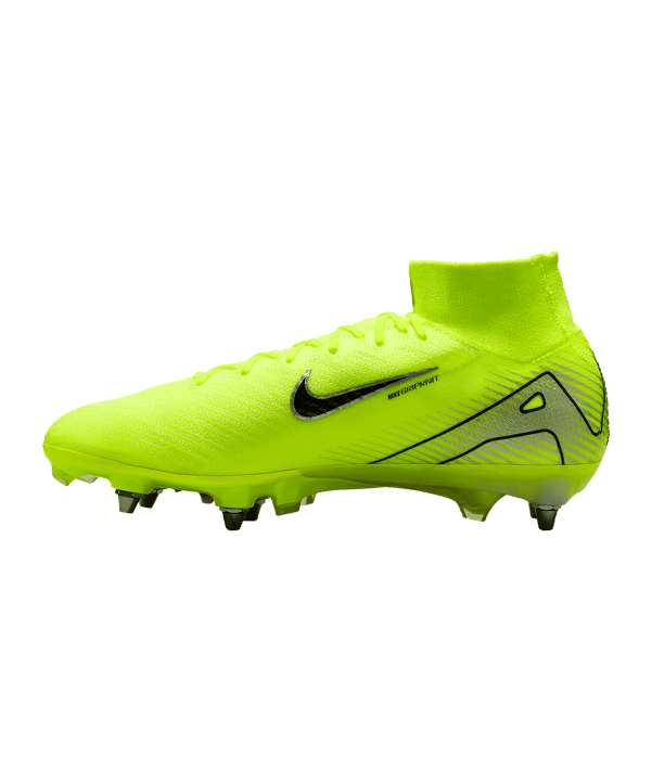 Nike Air Zoom Mercurial Superfly X Elite SG-Pro Mad Voltage Gelb Schwarz F700 - gelb