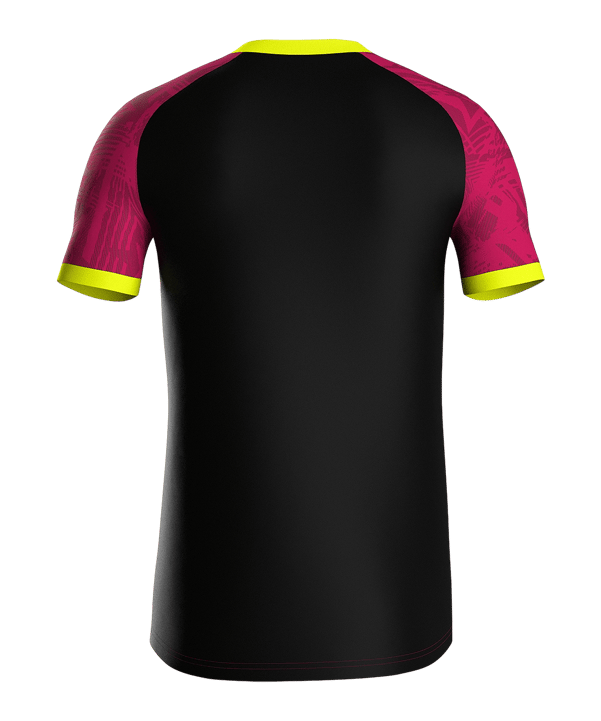 JAKO Iconic Trikot Schwarz Pink Gelb F805 - schwarz