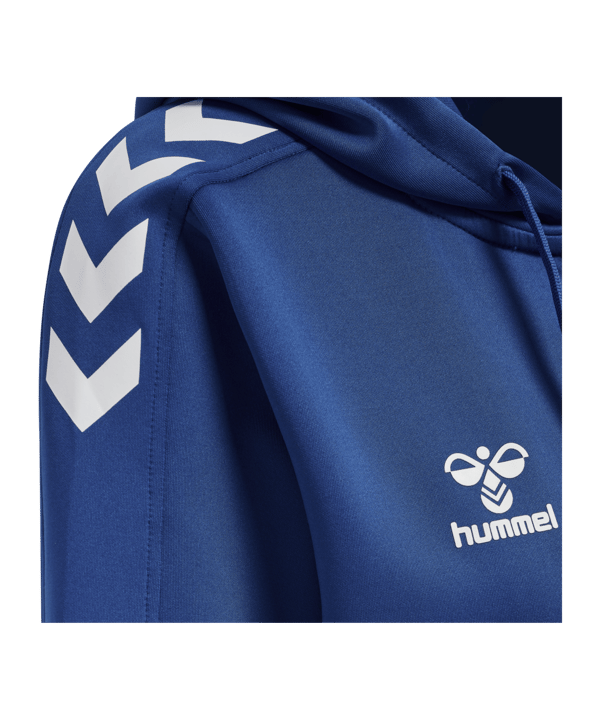 Hummel hmlCORE XK Kapuzenjacke Damen Blau F7045 - blau
