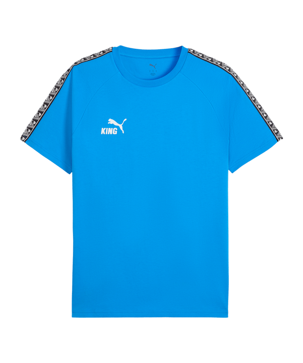 PUMA teamKING T-Shirt Blau F02 - blau