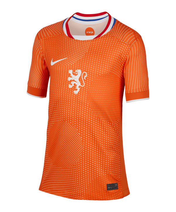 Nike Niederlande Trikot Home 2025 Kids Orange F819 - orange