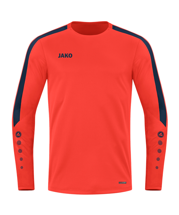 JAKO Power Sweatshirt Orange Blau F375