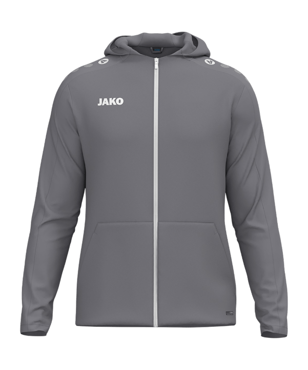 JAKO One Kapuzenjacke Grau F825 