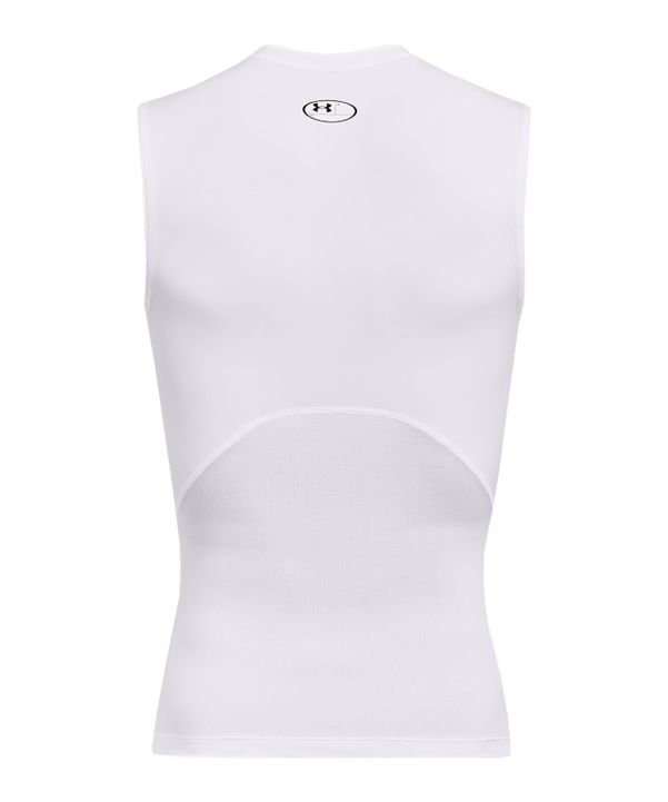 Under Armour HG Compression Tanktop Weiss F100 - weiss