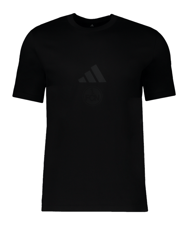 adidas 1. FC Nürnberg Travel T-Shirt 2026/2027 Schwarz - schwarz