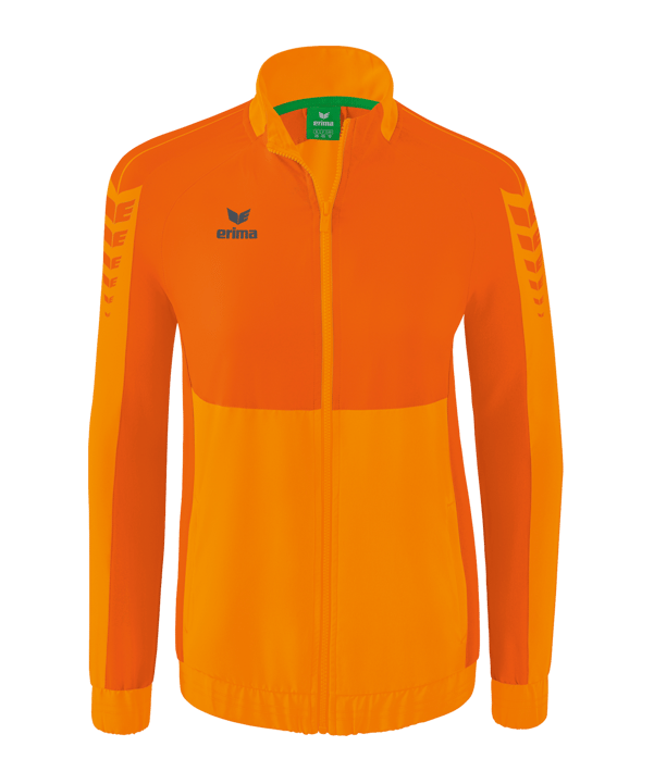 Erima Six Wings Präsentationsjacke Damen Orange
