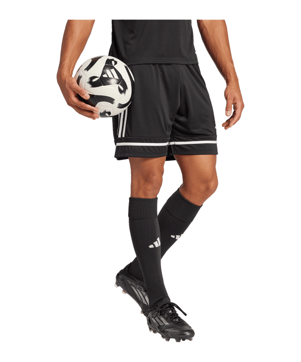 adidas Squadra 25 Short Schwarz/Weiß | - schwarz
