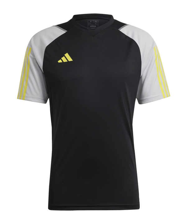 adidas Tiro 23 Competition Trikot Schwarz Grau