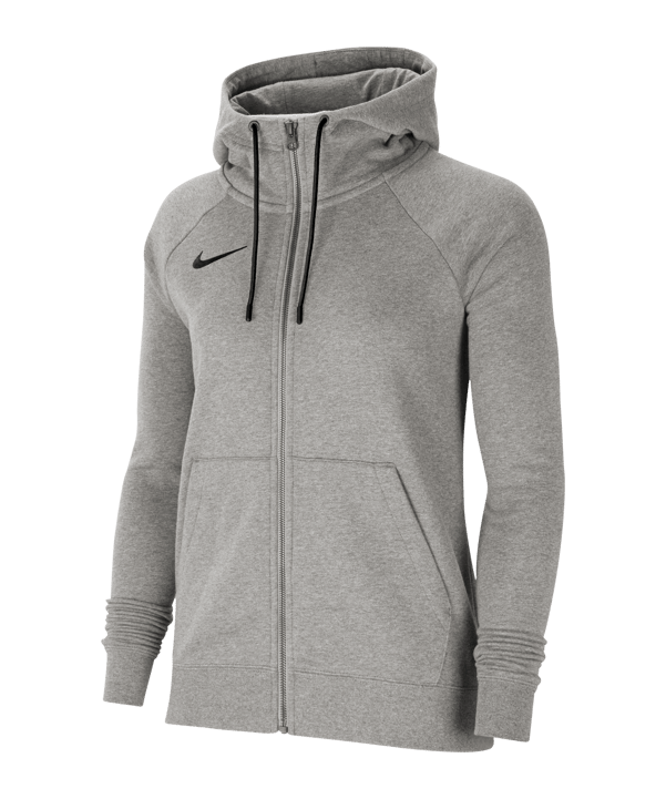 Nike Park 20 Fleece Kapuzenjacke Damen Grau F063 - grau